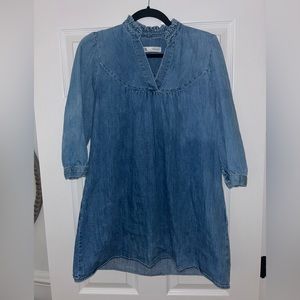 ZARA denim tunic dress